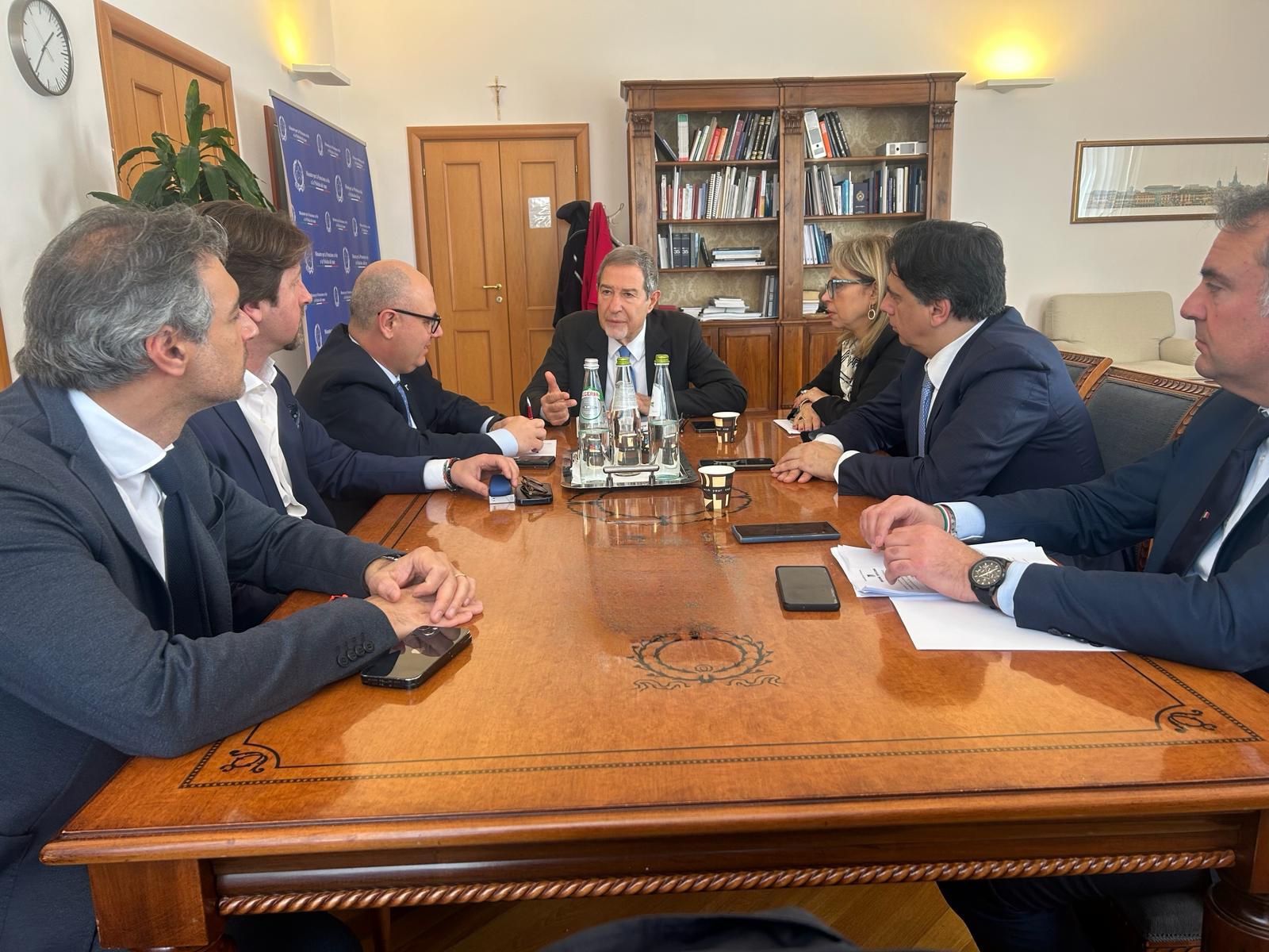 Siccità, Musumeci incontra i parlamentari siciliani di FdI